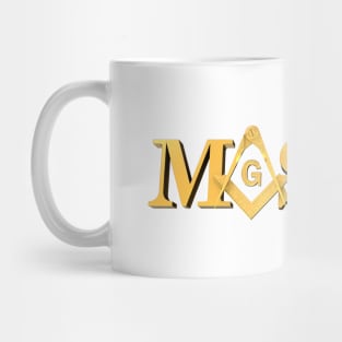 Mason Square & Compass Masonic Freemason Mug